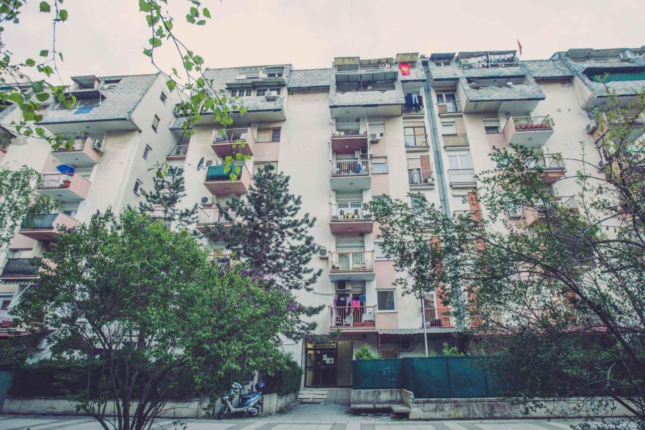Hristovi Apartments สโกเปีย ภายนอก รูปภาพ